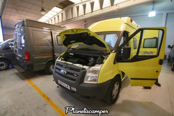 Taller de autocaravanas, caravanas y furgonetas camper en Ortuella