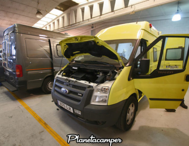 Taller de autocaravanas, caravanas y furgonetas camper en Ortuella