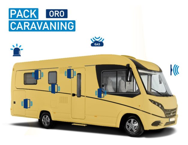 Alarma para Autocaravana Pack Caravaning Oro