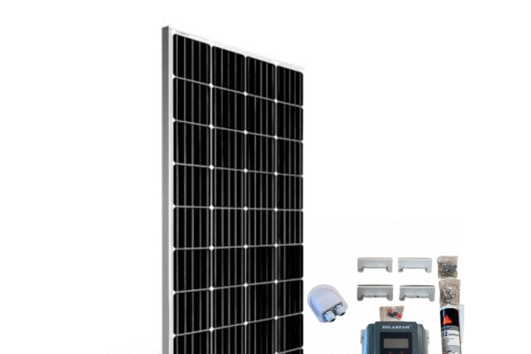 Kit solar 160W monocristalino con Regulador MPPT 30Ah