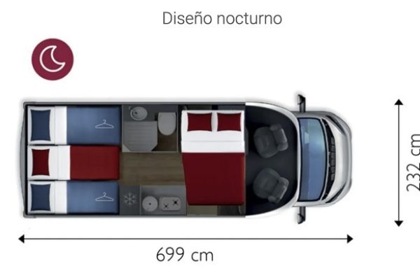 Autocaravana alquiler Giottiline Siena 385 Privilege